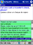 Talking English-Spanish Dictionary Phrase Book for Pocket PC screenshot 1/1