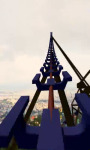3D Rocket Roller Coaster LWP free screenshot 2/4