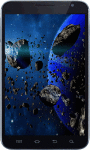 Cool Asteroids 3D live wallpaper screenshot 5/5