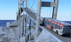 Snow Hill Bus driving simulator screenshot 2/4