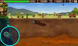 Worm’s City Attack - Android screenshot 2/5