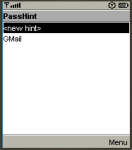 PassHint screenshot 1/1