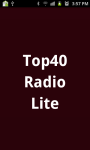 Top40 Radio  Lite screenshot 1/3