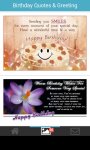 Birthday quotes card greeting wallpaper screenshot 1/6