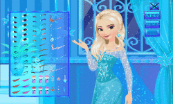 Make up princess Elsa at birthday screenshot 3/4