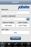 Jobsite Jobs screenshot 1/1