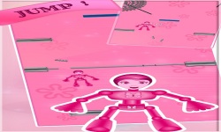 Pink Robo super power girl screenshot 1/4