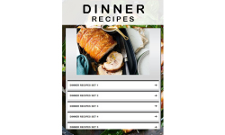 Dinner Recipes 2 screenshot 1/3