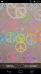 Peace Signs Live Wallpaper screenshot 3/6
