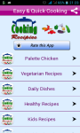 Cooking Recipes Quick And Easy screenshot 1/4