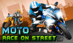 MOTO RACE ON STREET screenshot 1/1