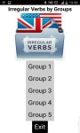 Irregular Verbs in Groups screenshot 1/4