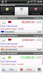 MoneyFlow Expence Manager screenshot 4/6