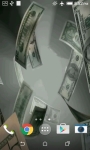 Flying Dollars 3D Live Wallpaper screenshot 1/4