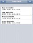 Timetable V1.01 screenshot 1/1
