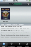 Golf Course Industry magazine screenshot 1/1