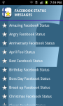 Facebook Funny Status Updates screenshot 3/4
