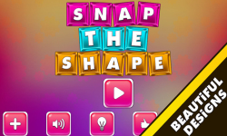 Snap the Shape Puzzle screenshot 1/5