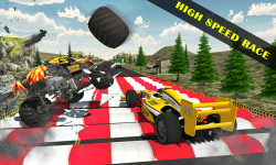 Crazy Speed Bumps Car Crashing Simulator - Beam NG screenshot 5/6