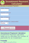 Investment Payment Calculator V1 screenshot 2/3
