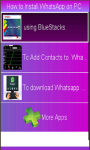 Whatsap download and install screenshot 1/3