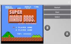 Game Super Mario screenshot 1/2