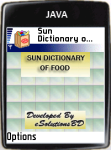 Sun Dictionary of Food screenshot 1/1