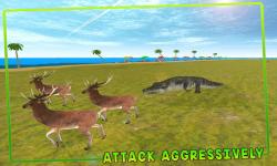 Wild Crocodile Beach Attack 3D screenshot 2/6
