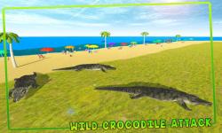Wild Crocodile Beach Attack 3D screenshot 4/6