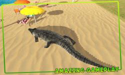 Wild Crocodile Beach Attack 3D screenshot 5/6