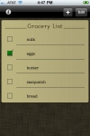 Simple Grocery List screenshot 1/1