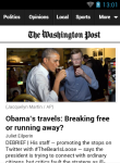 Washington Post News Reader Lite screenshot 2/5