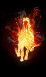 Fire Horse 3D wallpaper HD screenshot 3/3