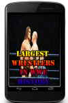 Largest Wrestlers in WWE History screenshot 1/3