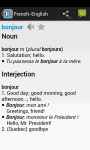 Englo-French Dictionary screenshot 2/3
