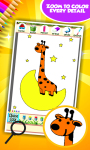 Cute Giraffe Coloring Book screenshot 4/6