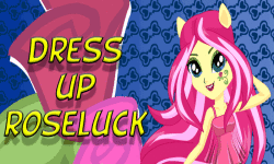 Dress up Roseluck pony screenshot 1/4