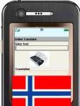 English Norwegian Online Dictionary for Mobiles screenshot 1/1