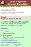 Loan Payment Amount Calculator V1 screenshot 3/3