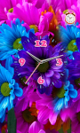 Flower Flashlight Clock  Live Wallpaper screenshot 1/3