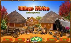 Free Hidden Object Games - Village Africa screenshot 1/4