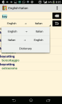 English -  Italian Dictionary screenshot 2/3