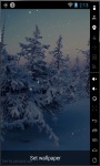 Snowy Trees Real Live Wallpaper screenshot 1/2