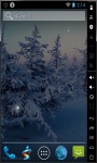 Snowy Trees Real Live Wallpaper screenshot 2/2