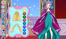 Princess Classic Fashion Elsa Dress Up screenshot 1/3