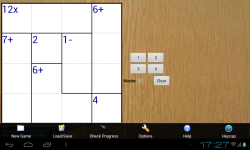 MathDoku Free screenshot 5/6