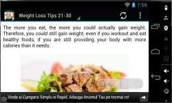 100 Weight Loss Tips 2014 screenshot 3/3