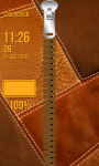 Leather Zipper Lock Screen Free screenshot 4/6