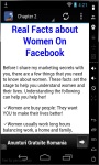 15 Secrets About Women in Facebook screenshot 2/3