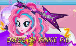 Dress up Pinkie Pie rocks star screenshot 1/4
